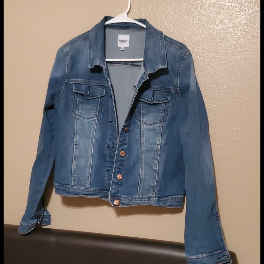 Blue denim jacket
